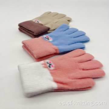 Guantes de punto OEM para niños